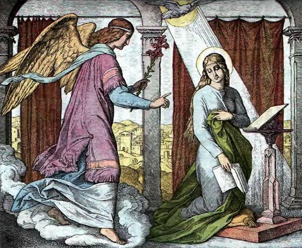Ангел Божий является Марии