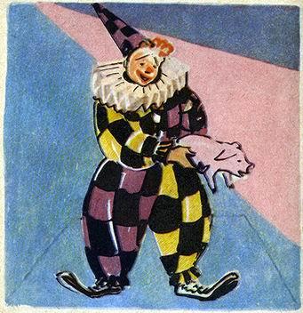 Моё сочинение (рассказ) клоун с поросенком