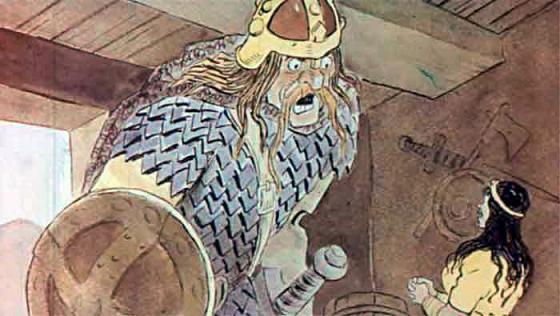 Мудрая Унах и Кухулин