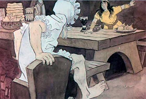 Мудрая Унах Финн вылез из колыбели