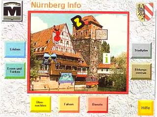 План города, его достопримечательности, транспортные артерии, гостиницы, время, затрачиваемое на дорогу до нужного места, — все эти сведения предоставляет система городской информации.