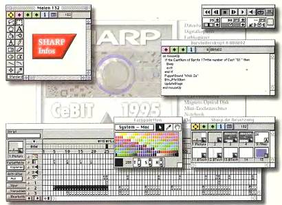 Творческая программа «Макромедиа-директор» объединяет в единое целое тексты, рисунки, музыку, мультипликационные и видеофильмы, которые будут записаны на компакт-диск.
