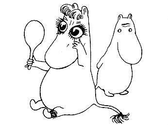 Муми-тролль фрекен Снорк и ее новые глаза