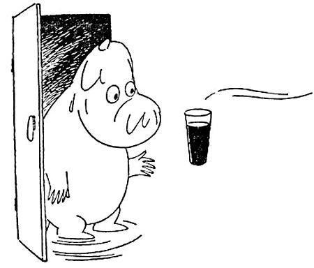 Муми-тролль и волшебная зима (сказка-повесть) Муми-тролль снег стакан