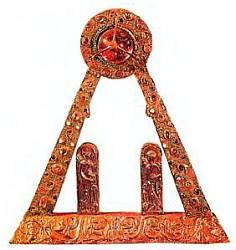 Чудесный талисман, принадлежавший Карлу Великому, ныне хранится во французском аббатстве Конк.