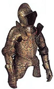 Парадные доспехи нередко представляли собой подлинные произведения искусства, как, например, эти, принадлежавшие Карлу IX.