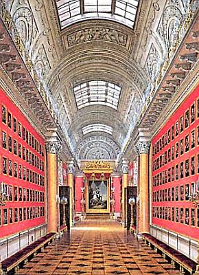 А.С. Пушкин посвятил Военной галерее Эрмитажа стихотворение, начинающееся строкой: «У русского царя в чертогах есть палата…»