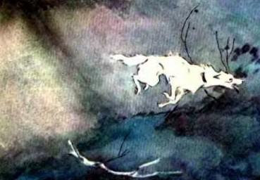 На заставе (стих) пес