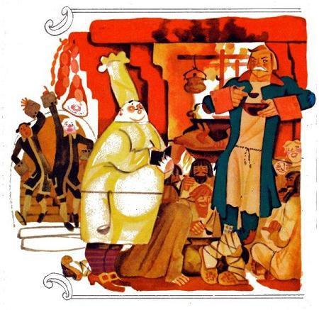 Находчивый солдат: Каша из топора (былина) Находчивый солдат варит кашу из топора