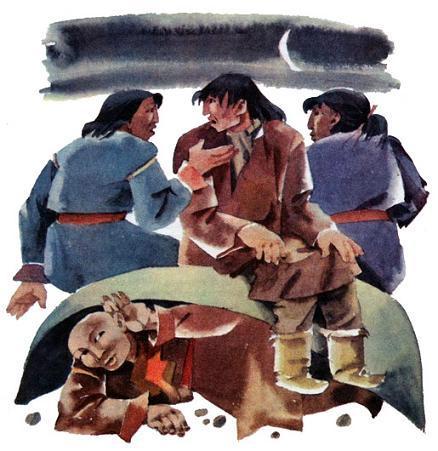 Наказанная жадность (бурятская сказка) Наказанная жадность