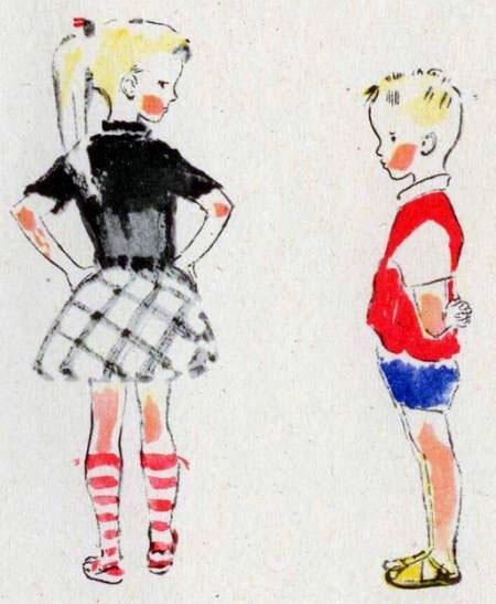 Витек и девочка