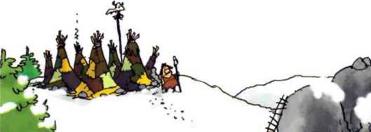 Неандертальский мальчик в школе и дома доисторическая зима