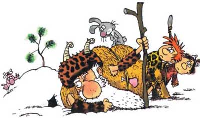 Неандертальский мальчик в школе и дома Неандертальцы на охоте