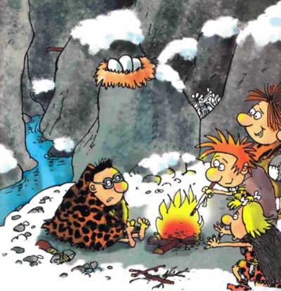 Неандертальский мальчик в школе и дома Неандертальские дети в пещере у костра