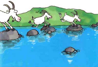 Неандертальский мальчик в школе и дома козы