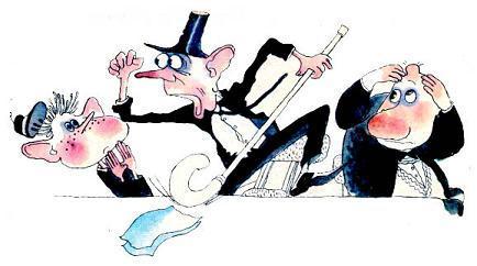 господин Скуперфильд принялся размахивать своей тростью