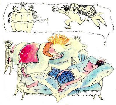 Незнайка на Луне (роман-сказка) Незнайка и Козлик  спят