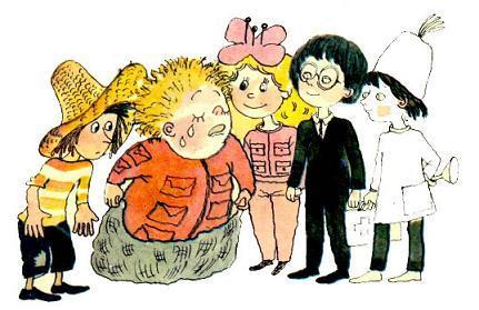 Пончика освобождают из мешка