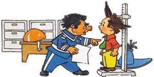 Незнайка и полицейский