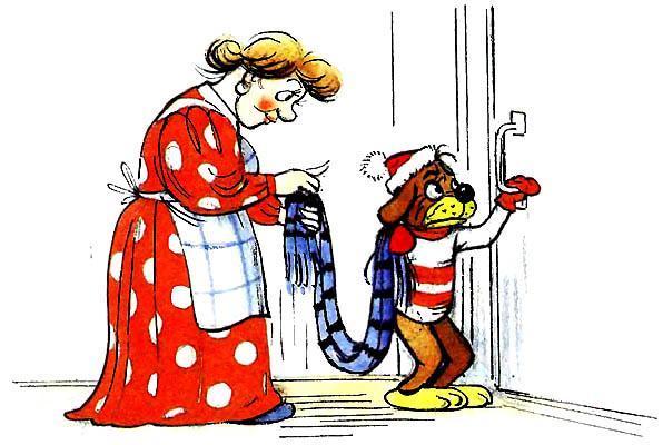 Новые приключения Пифа (сказка) Пиф и шарф