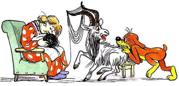 Новые приключения Пифа (сказка) Пиф привел козла