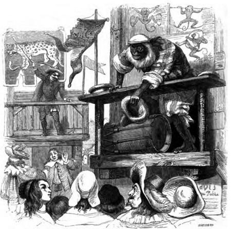 Обезьяна и леопард