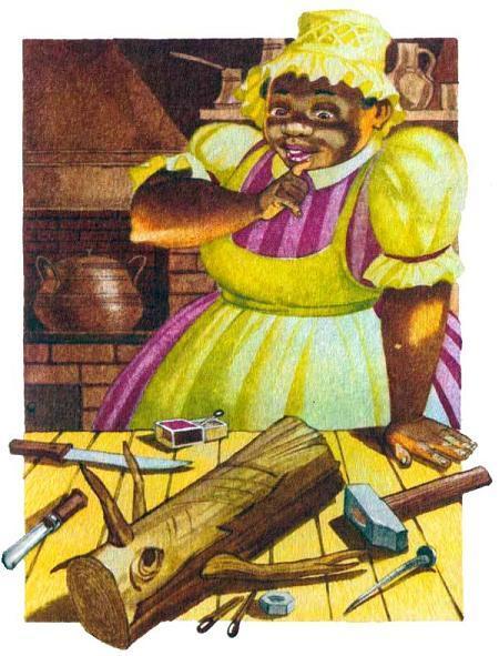 Орден Жёлтого Дятла (повесть) негритянка