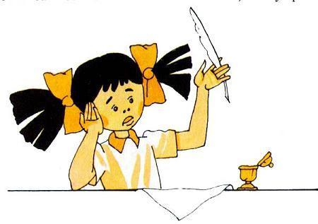 Орден Жёлтого Дятла (повесть) девочка пишет письмо