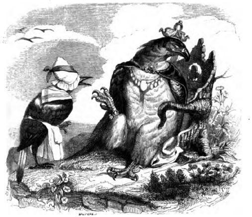 Орел и сорока