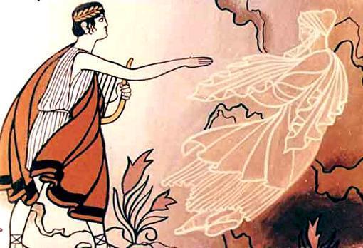 Орфей и Эвридика Тотчас отлетела тень Эвридики, исчезла, растаяла во мраке.