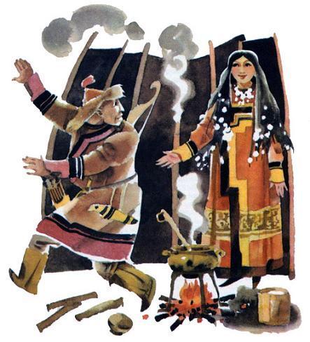 Оскюс-оол и Золотая царевна (тувинская сказка) Оскюс-оол и Золотая царевна