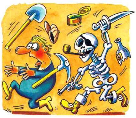 Остров Эскадо (повесть) погоня скелет