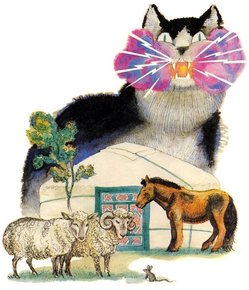 огромный кот