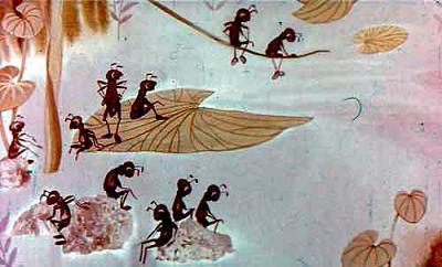 Семь дней ждали муравьи у озера