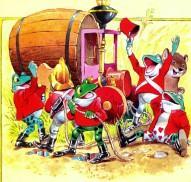 Сказка: Паровой фургон. лягушачья гвардия и фургон