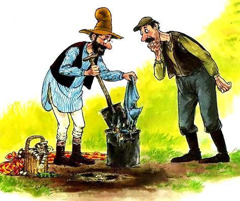 Петсон и Финдус: Именинный пирог (рассказ) Петсон и Финдус