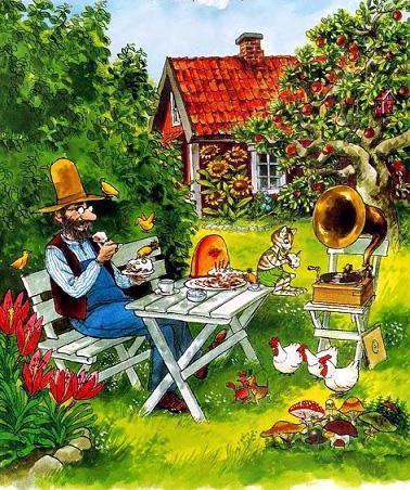 Петсон и Финдус: Именинный пирог (рассказ) Петсон и Финдус