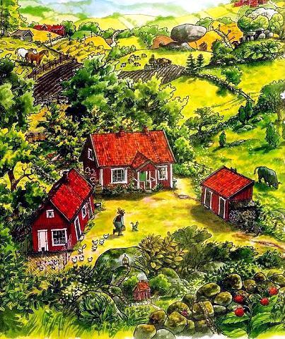 Петсон и Финдус: Именинный пирог (рассказ) Петсон и Финдус