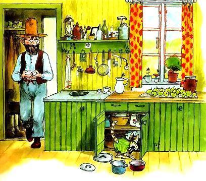 Петсон и Финдус: Именинный пирог (рассказ) Петсон и Финдус