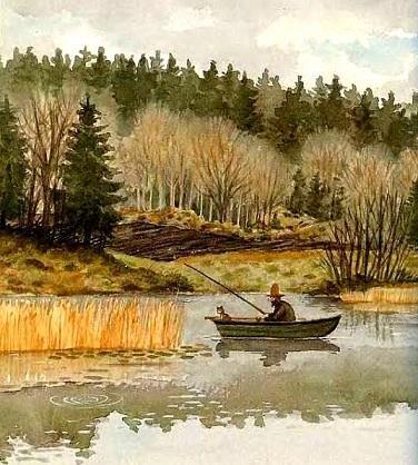 Петсон и Финдус: Петсон грустит