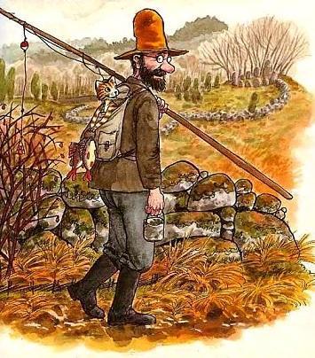 Петсон и Финдус: Петсон грустит