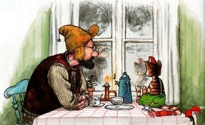 Петсон и Финдус: Рождество в домике Петсона (рассказ) Петсон и Финдус