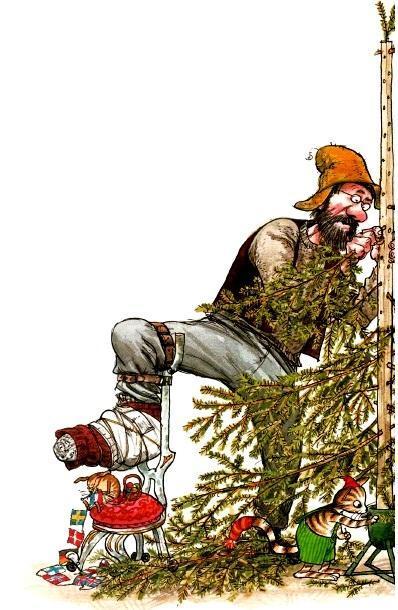 Петсон и Финдус: Рождество в домике Петсона (рассказ) Петсон и Финдус