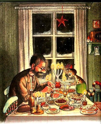 Петсон и Финдус: Рождество в домике Петсона (рассказ) Петсон и Финдус