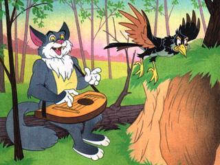 Петушок - золотой гребешок (сказка) Кот настроил гусельки и давай натренькивать