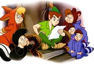 Питер Пэн и фея Динь-Динь