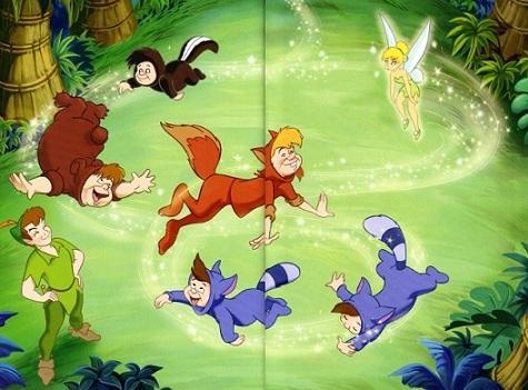 Питер Пэн. Приключения Динь-Динь (сказка) Питер Пэн и фея Динь-Динь