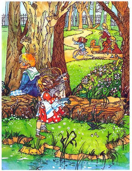 Питер Пэн в Кенсингтонском Саду (повесть) Питер Пэн весна