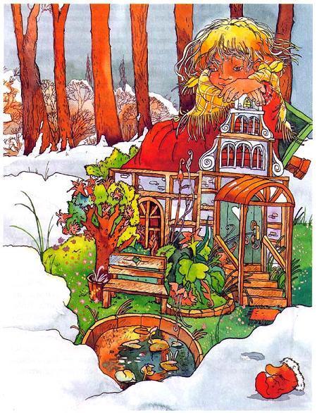 Питер Пэн в Кенсингтонском Саду (повесть) Питер Пэн и домик