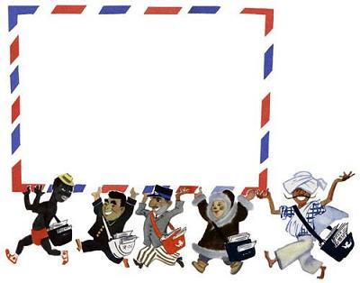 Почта (стих) почтальоны